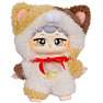 Miiloo plysbamse 17 cm - flere varianter - assorteret