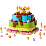 LEGO Iconic Fødselsdagskage med pynt 40815
