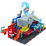 Hot Wheels ultra shark car wash playset