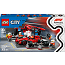 LEGO City F1 pitstop og pitcrew med Ferrari-bil 60443