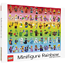 LEGO Minifigurer regnbue puslespil - 1000 brikker