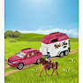 Schleich 72223 bil og hestetrailer