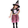 Halloween enhjørning heks kostume str. 128
