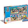 Paw Patrol puslespil 4i1 - 12, 16, 20 og 24 brikker