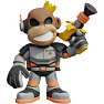FirstGrade figur - Space Monkey