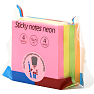 Danpen post it 4 pak - gul/pink/grøn/orange
