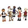Small Foot pitat figurer i træ
