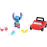 Disney Stitch figur 5 cm med tilbehør - flere varianter - assorteret