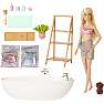 Barbie legesæt med dukke og badekar