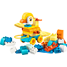 LEGO DUPLO By 3-i-1-dyr på hjul 10448