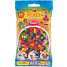 Hama rørperler 1000 stk. - miksede neonfarver