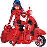 Miraculous Scooter inklusiv ladybug dukke