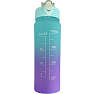 Motivationsflaske - turkis/lilla (700ml)