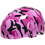 CSI skaterhjelm med camouflage 52-55 cm - pink