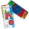Magna-Tiles micromags i metal-rejseæske - 26 dele