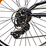 Puch firestorm børnecykel 7 gear 24" - sort/blå