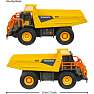 Majorette Volvo R45D Dumper