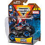 Monster Jam 1:64 marvel single packs - assorteret