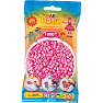 Hama rørperler 1000 stk. - lyserøde