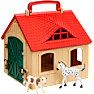Schleich åben stald 72341