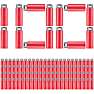 X-Shot Pro Series Half-Length Air Pocket dartpile refill