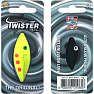 Twister 7.5g - sort gul