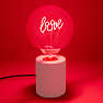 Mickey Mouse LED neonlampe - rød