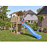 Jungle Gym Cottage 2.1 legetårn inkl. rutsjebane og 120 kg sand