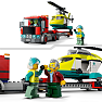 LEGO® City Redningshelikopter-transporter 60343