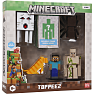 Minecraft 3D figur 6 stk.