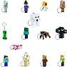 Minecraft nøglering – flere varianter - assorteret