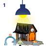 Brio 36007 spooky togstation