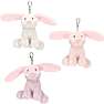 Princess Mimi plysnøglering kanin – flere varianter - assorteret