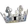 Liontouch prinsessekrone i skum - flere varianter - assorteret