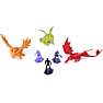 Dragons dragefigur box