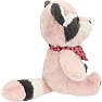 Snukis Charlie vaskebjørnebamse 18 cm - svag rosa