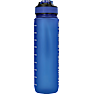 Motivationsflaske mat blå - 1 liter