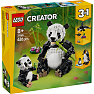 LEGO Creator 3-i-1 pandafamilie 31165