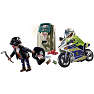 Playmobil Politimotorcykel: Forfølgelse af pengerøveren 70572