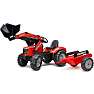 Falk Toys Massey Ferguson frontlæsser med vogn