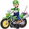 Nintendo Super Mario Galaxy Movie figur med motorcykel - flere varianter - assorteret