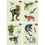 Dino World gel stickers – flere varianter – assorteret