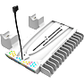 Oniverse PS5 Nexus Multi Ladestand - Hvid