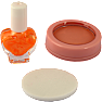 Glam Surprise kapsel med makeup - flere varianter - assorteret