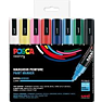 Posca PC5M tuscher 8-pak - standardfarver