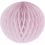 Honeycomb Ø:15 cm - Lyserød
