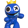 Rainbow friends blues castle figur 8-pak