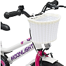 Puch Moonlight pige juniorcykel 1 gear 16" 2024 - hvid/pink