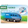 BRIO World Pull Back tog - blå