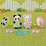 Sylvanian Families børnehavevenner - regnvejrsdag duo